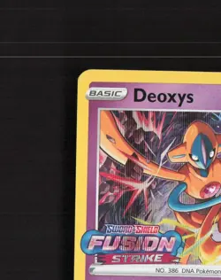Deoxys SWSH170 Sword & Shield Black Star Promo Holo Pokemon Card LP - Image 3