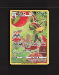 Flapple TG02/TG30 Astral Radiance Full Art Ultra Rare Holo Pokemon Card LP - Image 1