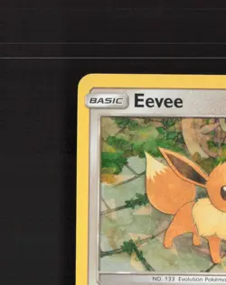 Eevee 155/214 Lost Thunder Cracked Ice Holo Pokemon Card NM - Image 3