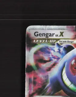 Gengar LV.X 97/99 Platinum Arceus Holo Ultra Rare Pokemon Card DMG - Image 3