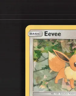 Eevee 155/214 Lost Thunder Cracked Ice Holo Holo Pokemon Card LP - Image 3