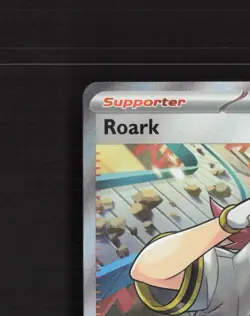 Roark 242/182 Paradox Rift Full Art Ultra Rare Holo Pokemon Card NM - Image 3