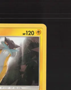 Raikou 32/73 Shining Legends Cracked Ice Holo Rare Pokemon Card NM - Image 4