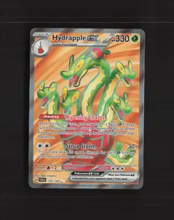 Hydrapple ex 156/142 Stellar Crown Full Art Ultra Rare Holo Pokemon Card NM - Image 1