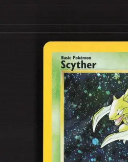 Scyther 17/130 Base Set 2 Holo Rare Pokemon Card MP - Image 3