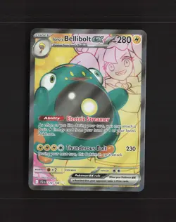 Iono's Bellibolt ex 172/159 Journey Together Full Art Rare Pokemon Card LP+ - Image 1