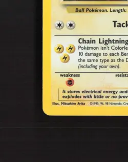 Electrode 2/64 WOTC Jungle Set Holo Rare Pokemon Card LP - Image 5