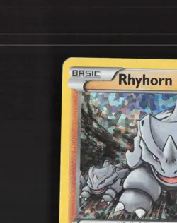 Rhyhorn 8/12 McDonalds 2015 Promos Holo Rare Pokemon Card MP - Image 3