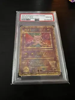 Ancient Mew Pokemon the Movie 2000 Promo Card PSA 10 Gem Mint - Image 1