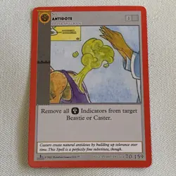 MetaZoo 1st Edition Cryptid Nation Antidote Card 70/159 Pack Fresh - Image 1