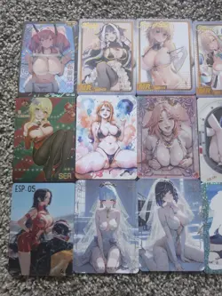 Massive Waifu Card Lot Collection, Promos, Serialized, Box Hits, Rare Characters - Image 1