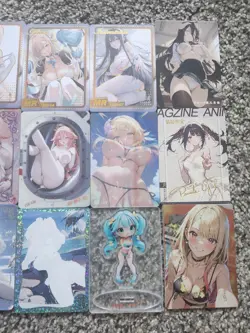 Massive Waifu Card Lot Collection, Promos, Serialized, Box Hits, Rare Characters - Image 2