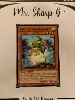 SPIRITUAL BEAST RAMPENGU - 1st EDITION SECE-EN029 ENGLISH Yu-Gi-Oh! CARD COMMON - Image 2