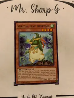 SPIRITUAL BEAST RAMPENGU - 1st EDITION SECE-EN029 ENGLISH Yu-Gi-Oh! CARD COMMON - Image 3