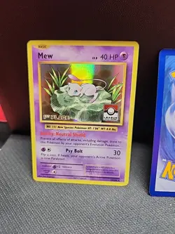 Pokemon Mew 53/108 Evolutions 1st 2nd 3rd 4th Place League Challenge Trophy Card - Image 3