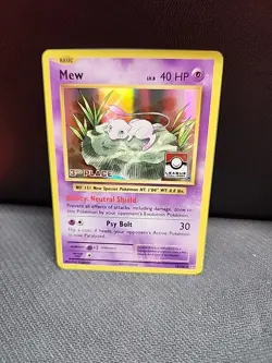 Pokemon Mew 53/108 Evolutions 1st 2nd 3rd 4th Place League Challenge Trophy Card - Image 5