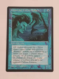 MTG Merfolk of the Pearl Trident (Italian Revised (BB)/Blue/C) - BGM - Image 1