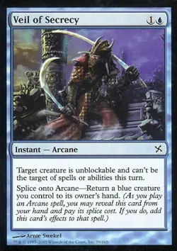 Veil of Secrecy - Light Play MTG Betrayers of Kamigawa - Image 1