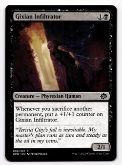 Gixian Infiltrator (098) The Brothers' War BRO MTG Magic - Image 1