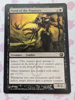 MTG Magic the Gathering Hand of the Praetors (66/259) Scars of Mirrodin LP - Image 1