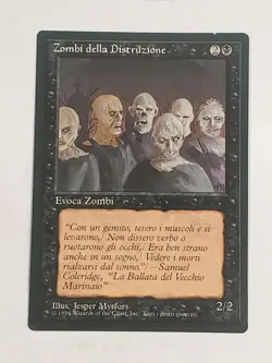 MTG Scathe Zombies (Italian Revised (BB)/Black/C) - BGM - Image 1