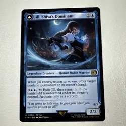 Jill, Shiva's Dominant - Regular Rare #58 Final Fantasy MTG NM/MINT Pack Fresh - Image 1