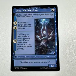 Jill, Shiva's Dominant - Regular Rare #58 Final Fantasy MTG NM/MINT Pack Fresh - Image 2