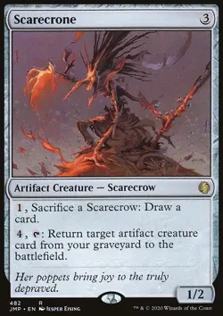 MTG Magic the Gathering Scarecrone (482/496) Jumpstart LP - Image 1