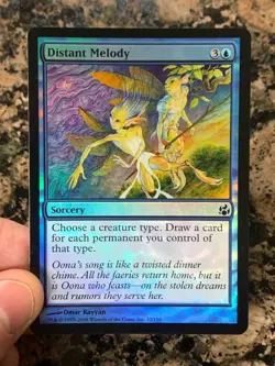 MTG Distant Melody FOIL x1 Morningtide, Magic the Gathering - Image 1