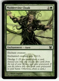 MOLDERVINE CLOAK #155 (COMMON) MTG MODERN MASTERS - Image 1