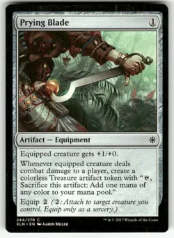 PRYING BLADE #244 (COMMON) MTG IXALAN - Image 1