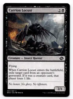 Carrion Locust 087/287 The Brothers' War BRO MTG Magic the Gathering - Image 1
