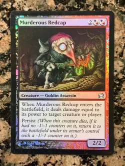MTG Murderous Redcap FOIL x1 Modern Masters NM, Magic the Gathering - Image 1