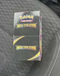 Pokemon TCG: Mega Evolution Half Booster Box (18 Packs) UNSEALED - Image 1