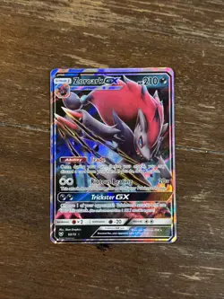 2017 Pokemon Shining Legends #53/73 Zoroark GX Ultra Rare Holo Mint - Image 1