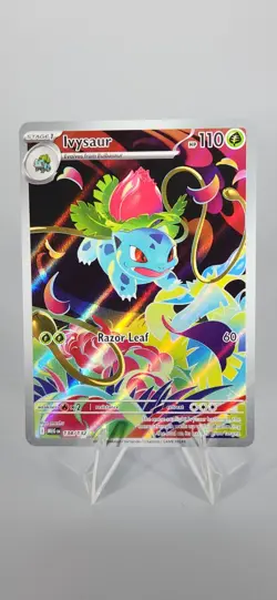 Ivysaur Illustration Rare 134/132 Near Mint Mega Evolution Pokemon TCG English - Image 1