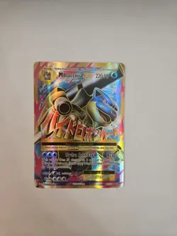 Pokemon M Blastoise EX 2016 102/108 Evolutions Ultra Rare Holo Full Art CLEAN - Image 3