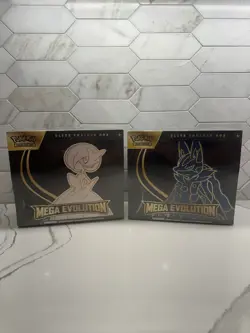 Mega Evolutions Pokemon Elite Trainer Box Set Factory Sealed Tcg Etb Lucario 💎 - Image 1