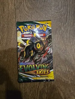 Pokemon Evolving Skies TCG Umbreon Booster Pack Brand New Factory Sealed - Image 1