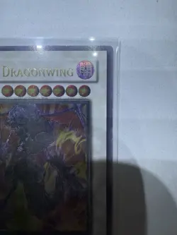 YUGIOH EXPLODER DRAGONWING RGBT-EN040 1ST EDITION ULTIMATE LIGHT PLAYED - Image 5