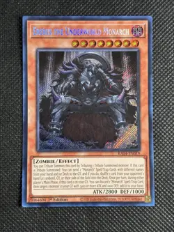YuGiOh! - Erebus the Underworld Monarch RA04-EN019 Secret Rare 1st Edition NM - Image 3