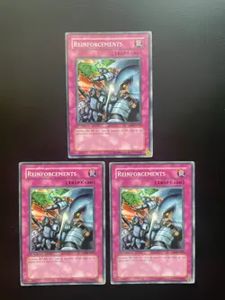 Yugioh Reinforcements YSD-EN032 1st Edition Common LP/MP X3 - Image 1
