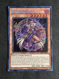 YuGiOh! - Apprentice Illusion Magician RA04-EN023 Secret Rare 1st Edition NM - Image 1