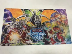 Yugioh Armed Dragon Thunder YCS Remote Duel Playmat Pre Owned - Image 1