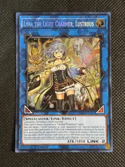 YuGiOh! - Lyna the Light Charmer, Lustrous RA04-EN081 Secret Rare 1st Edition NM - Image 1