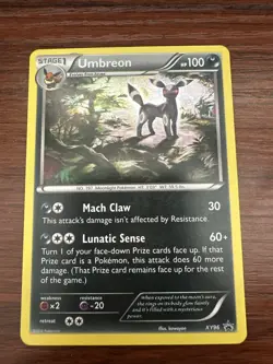 Pokemon TCG Umbreon XY96 XY Black Star Promo Holo Foil Card - Image 1