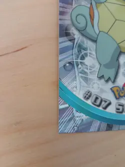 Squirtle #07 Topps Chrome 2000 Pokemon Series 1 Card FAST SHIPPING! - Image 2