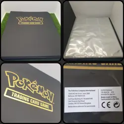 Pokemon TCG Official 9Pocket 14 Page Card Binder Collector Portfolio - Image 1