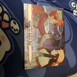 59 Misty To Ash's Aid Pokemon the Movie 2000 Topps Card Original Moderate - Image 2