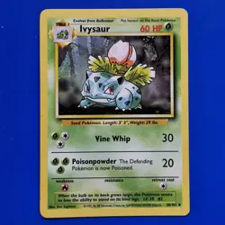 Pokemon TCG Ivysaur Base Set 30/102 Regular Card - Image 1